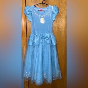 Disney Princess ~ Cinderella Dressy Dress Party Dress Costume Girl’s 6X